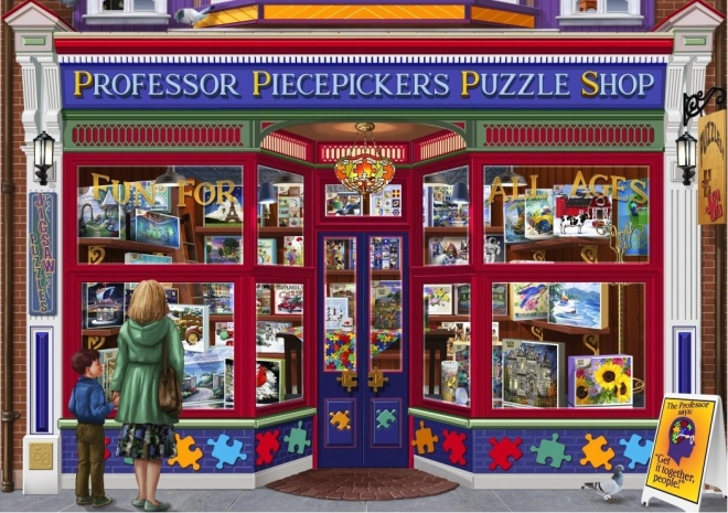 Puzzle Bluebird Professor Puzzle Shop 1500 Teile