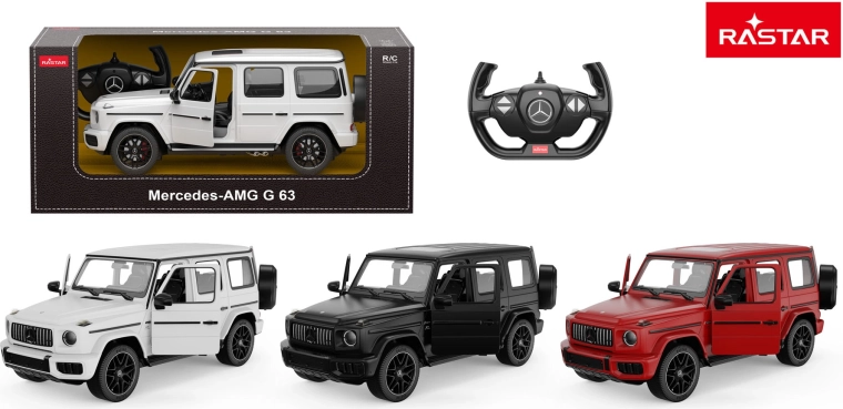 RC-Auto Rastar Mercedes AMG G63 1:14 weiß