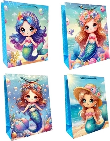 Geschenk-Papiertüte JP-DW5804C 18 × 24 × 8,5 cm