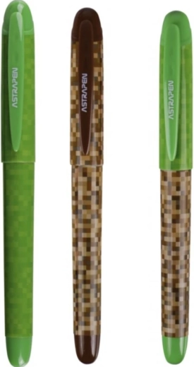 Füllfederhalter ASTRA MINECRAFT – blaue Tinte, Iridiumfeder