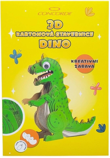 3D-Papp-Bausatz Dinosaurier