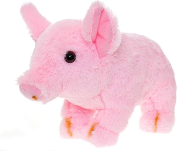 Plüsch-Schweinchen 24 cm – rosa, stehend
