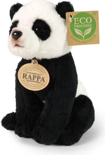 Plüschiger sitzender Panda-Bär Eco-Friendly 15 cm