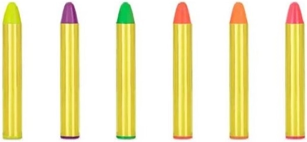 Gesichtsmalstifte – Set mit 6 Farben
