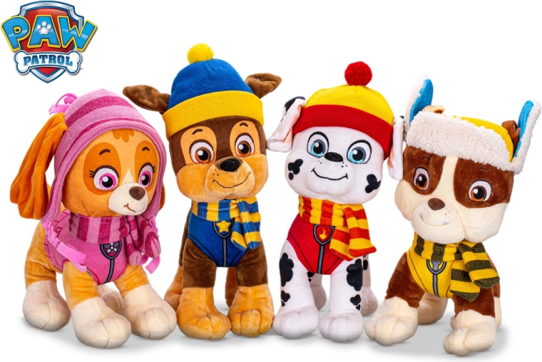 Plüschspielzeug Paw Patrol Winteredition 27 cm