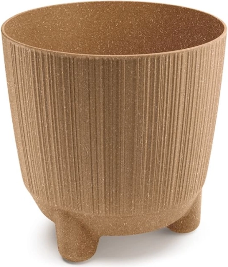 Blumentopf Ryfo N Eco Wood 16,8 cm Naturo Eco