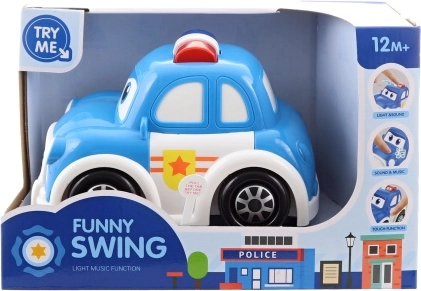 Polizeiauto für Babys mit Batteriebetrieb