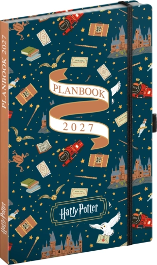 Notique Planbook Tagebuch & Notizbuch Harry Potter – Hogwarts-Express 2027, 13 × 21 cm