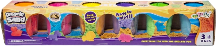 Kinetischer Sand – Set mit 6 Farben