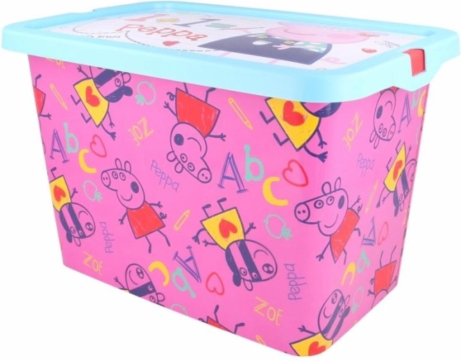 Aufbewahrungsbox mit Clip-Deckel Peppa Pig