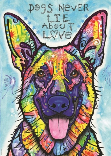 Puzzle Heye Jolly Pets: Hunde lügen nie 1000 Teile