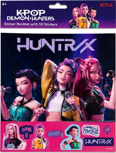 Stickeralbum KPop Demon Hunters Huntrix (50 Sticker)