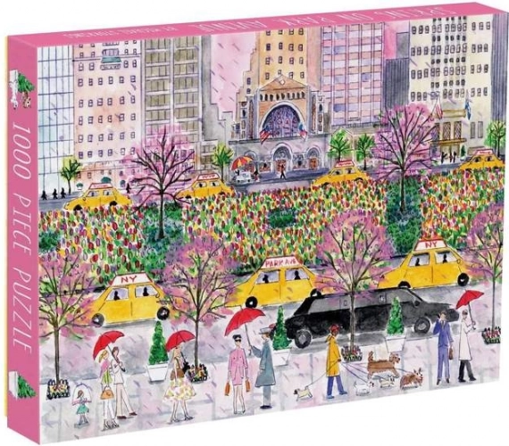 Puzzle Frühling auf der Park Avenue 1000 Teile