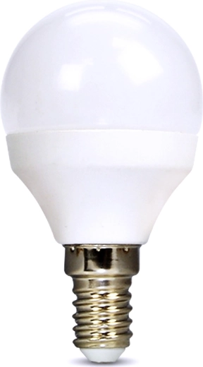 Solight LED-Lampe Miniglobe E14 6 W 3000 K 510 lm weiß