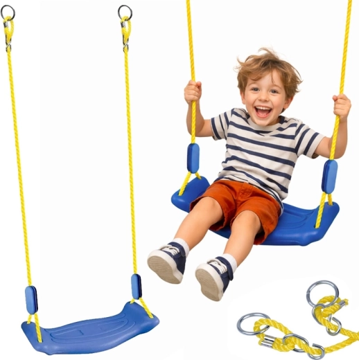 Gartenschaukel für Kinder mit verstellbaren Seilen
