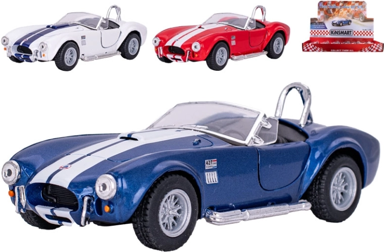 Metallmodellauto Kinsmart Shelby Cobra 427 (1965) 1:32