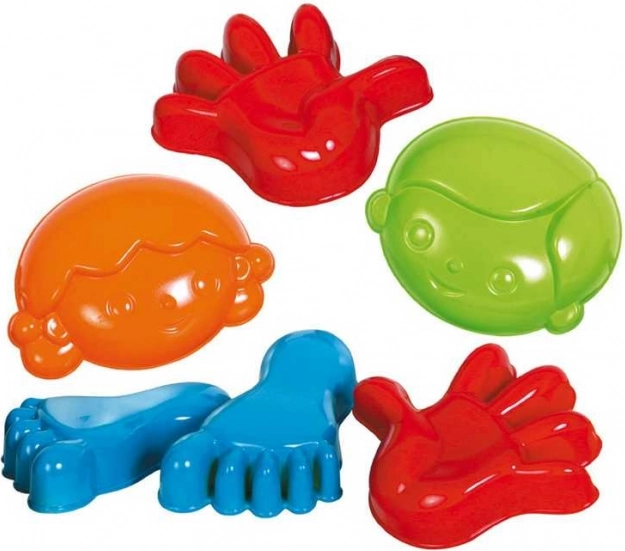 Gowi Set Körper-Sandformen – 6 Stk.