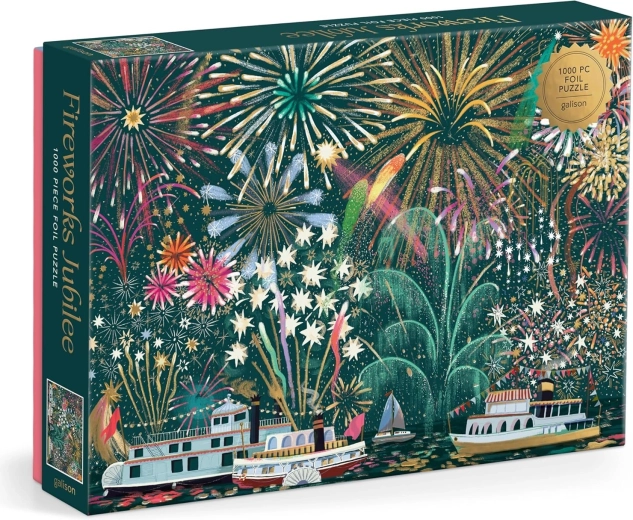 Metallisches Puzzle Festival der Feuerwerke 1000 Teile