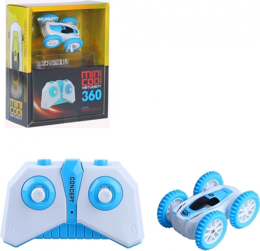 Stunt ferngesteuertes Mini-Auto blau