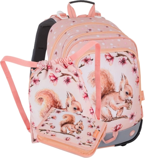 Bagmaster ALFA 26 Schulset für Erstklässler – Eichhörnchen