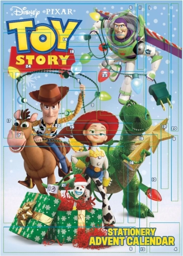 Papier-Adventskalender Toy Story