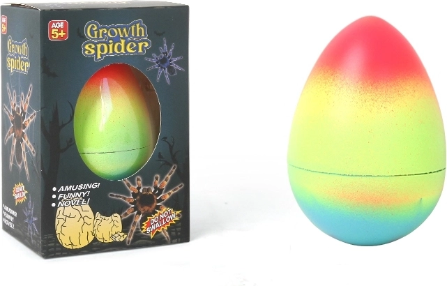 Wachsender Spinne aus Ei 12 cm