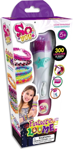 Tasia Flechtset zur Herstellung von Loom-Armbändern – 300 Stück latexfrei