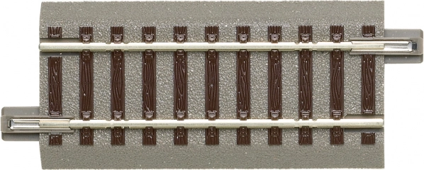Roco geoLINE Gerade mit Schotterbett 76,5 mm