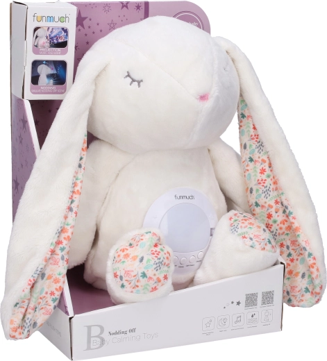 Hase mit Projektor und Musik, 29 cm