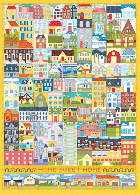 COBBLE HILL Puzzle Zuhause, süßes Zuhause (500 Teile)