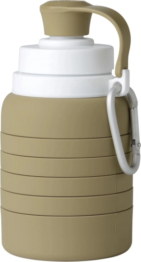 Mininor faltbare Silikonflasche Olive