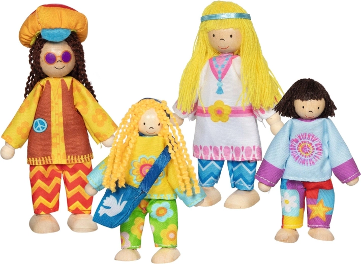 Goki66 biegsame Figuren Love & Harmony family (4 Stk.)