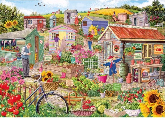 Puzzle Leben im Garten 1000 Teile