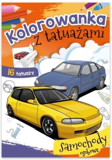 Klakson tattoo – Ausmalbilder und abwaschbare Auto-Tattoos