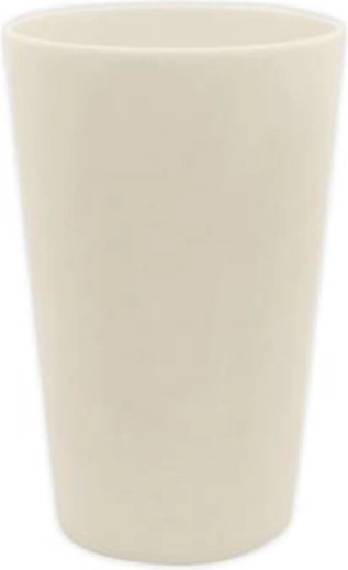 Plastbecher Decorata 280 ml beige, Set 2 Stk.