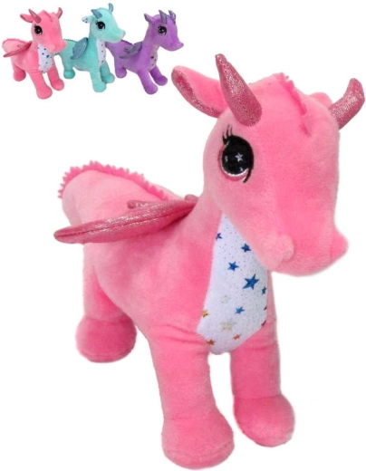 Plüschdrache stehend 24 cm - 1 Stück