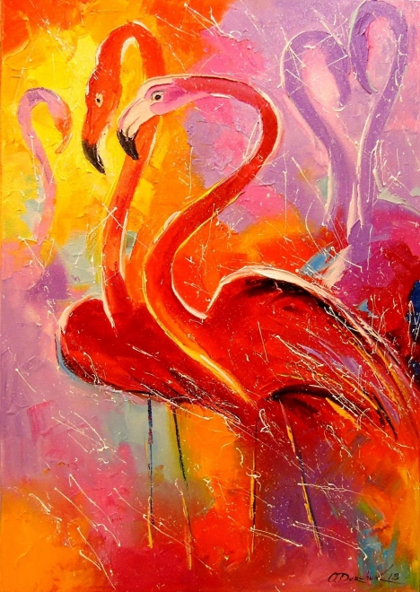 Puzzle Flamingos 1000 Teile