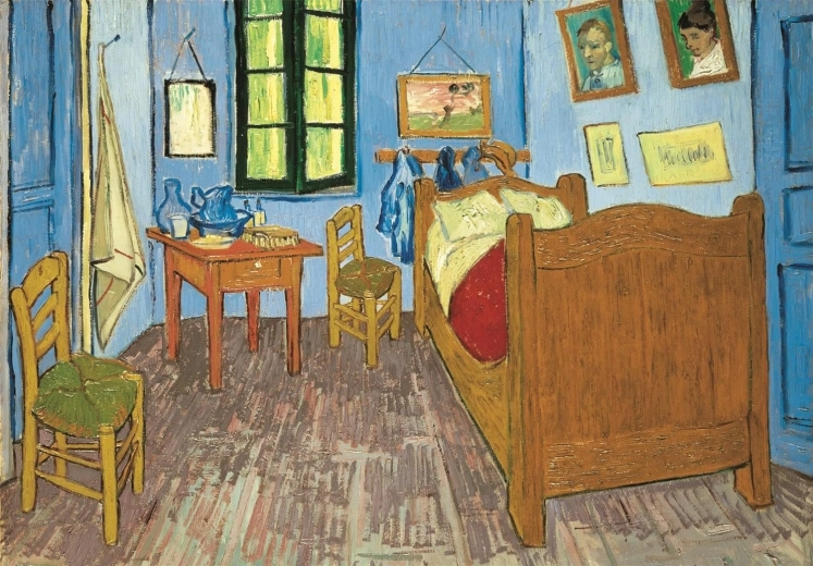 CLEMENTONI Puzzle Museum Collection: Schlafzimmer in Arles, 1000 Teile