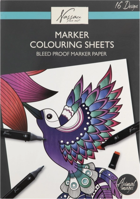 Malbücher professionell Tiermotive