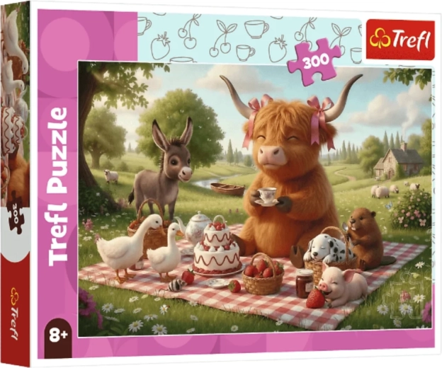 Puzzle 300 Teile – Süßes Picknick TREFL