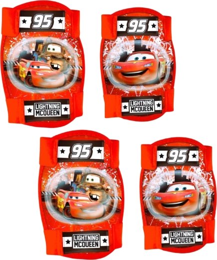 Kinder-Set aus Knie- und Ellbogenschützern Cars (4 Stk.)