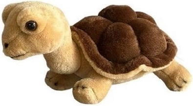 Plüschige braune Landschildkröte 20 cm