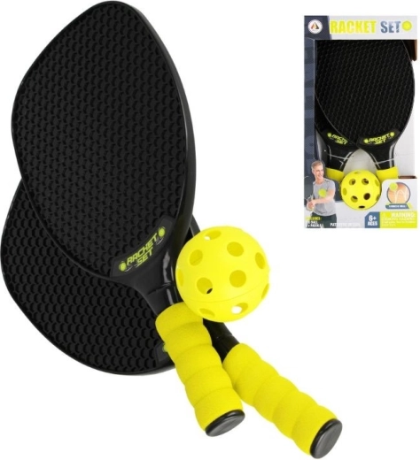 Strand-Schläger mit Ball – Set (2 Stück)