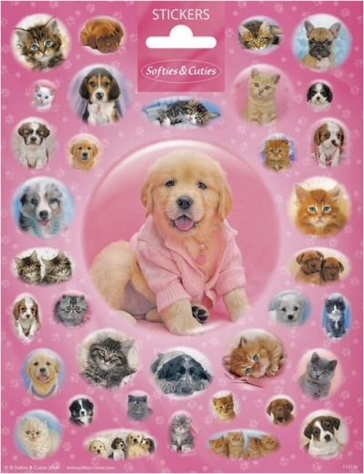 Aufkleber Softies & Cuties Jungtiere