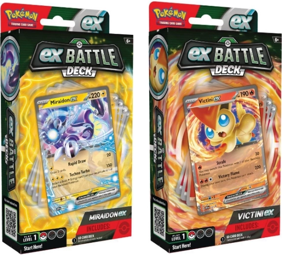 Pokémon TCG Battle Deck – vorkonstruiertes Deck mit 60 Karten