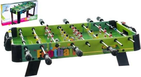 Tischfußball 71 × 36 cm mit Metallstangen und Zählwerk