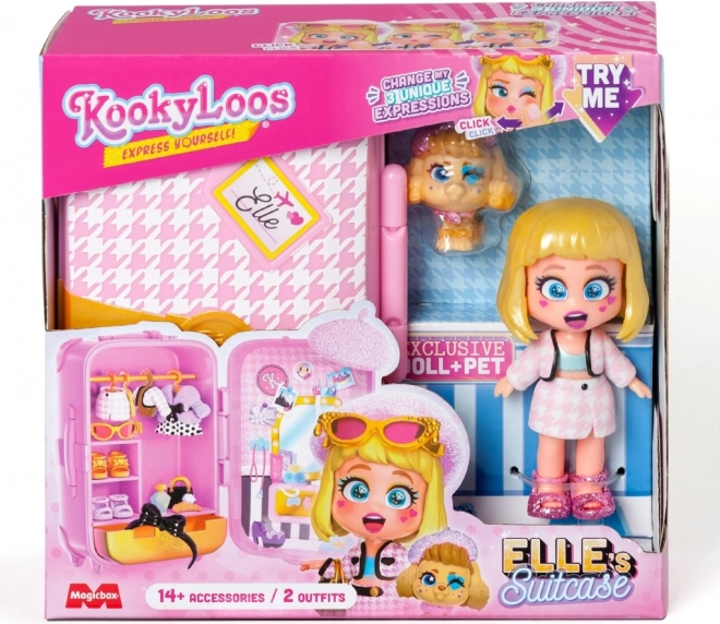 Puppe KookyLoos Elle im Köfferchen