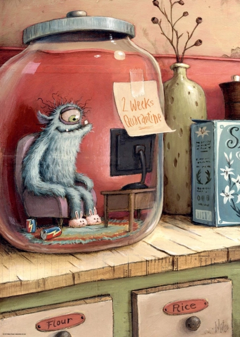 Puzzle Zozoville: Jarantine 1000 Teile