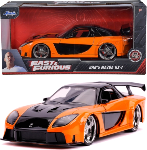 Modellauto Mazda RX-7 FAST & FURIOUS 19 cm