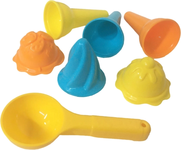 Sandförmchen Eis – Set aus Waffeln und Schaufel